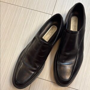 Kenneth Cole Black Leather Loafers